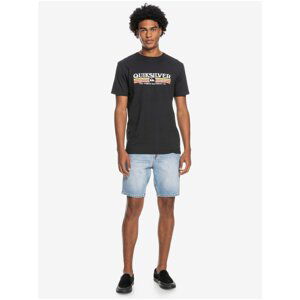 Light Blue Men's Denim Shorts Quiksilver - Men