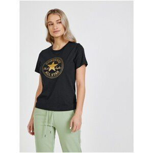 Black Women's T-Shirt Converse - Women