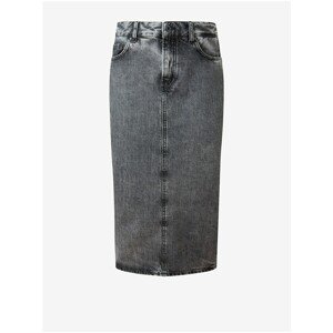 Grey Women's Sheath Denim Skirt Pepe Jeans Piper - Women
