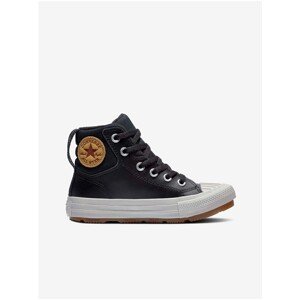 Black Boys Ankle Leather Sneakers Converse Chuck Taylor All Star - Unisex