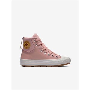 Old Pink Girly Ankle Leather Sneakers Converse Chuck Taylor Al - Unisex