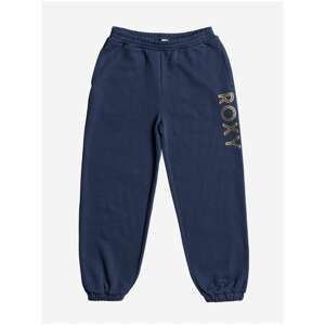 Dark Blue Girls' Sweatpants with Print Roxy A Sky Full Of Stars - unisex