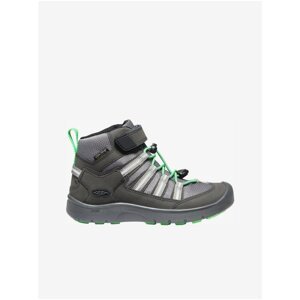 Grey Children's Waterproof Shoes with Leather Details Keen Hikeport 2 Spore - Unisex