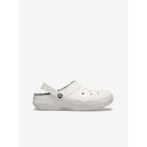 White Unisex Slippers Crocs - Unisex