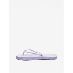 Light Purple Flip Flops TALLY WEiJL - Women