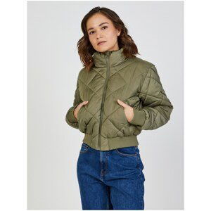 Khaki quilted jacket TALLY WEiJL - Women