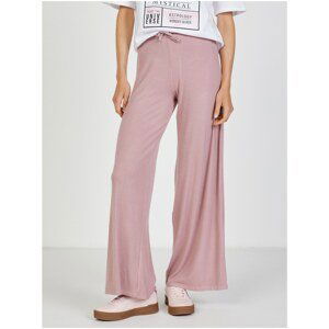 Light Pink Wide Ribbed Sweatpants TALLY WEiJL - Women