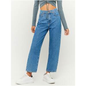 Blue Shortened Mom Jeans High Waist TALLY WEiJL - Women