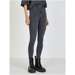 Dark Grey Women's Skinny Fit Jeans TALLY WEiJL - Women