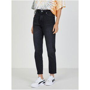 Black Women's Shortened Straight Fit Jeans TALLY WEiJL - Women