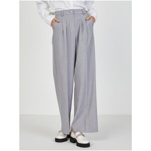 Light Grey Women's Wide Trousers TALLY WEiJL - Women