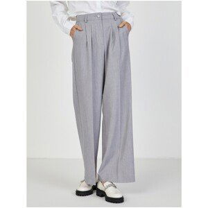 Light Grey Women's Wide Trousers TALLY WEiJL - Women