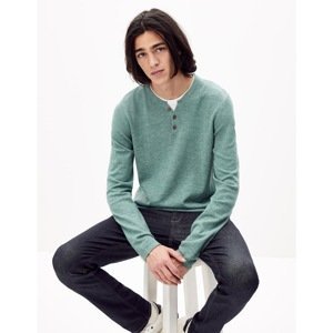 Celio Knitted Sweater Rechill with Buttons - Men