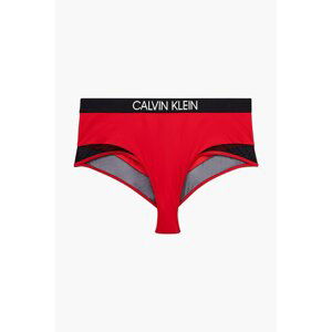 Red Swimwear Bottoms High Waist Bikini Calvin Klein Underwear - Women