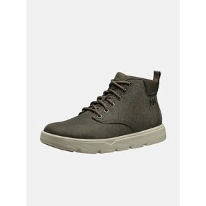 Khaki Men Leather Ankle Winter Boots HELLY HANSEN - Men