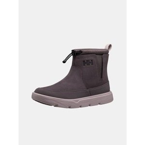 Purple Women Leather Ankle Winter Boots HELLY HANSEN - Women