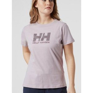 Light pink women's T-shirt with PRINT HELLY HANSEN - Women