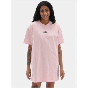 Light Pink Women's Dress VANS Center Vee Tee - Women