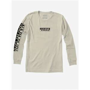 White Men's T-Shirt with PRINT VANS X NAPAPIJRI - Men