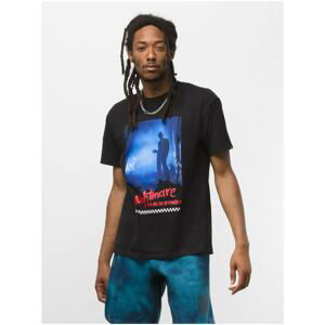 Black Unisex T-Shirt with VANS Nightmare Print - Men