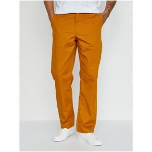 Orange Men's Straight Fit Pants VANS Authentic - Men's
