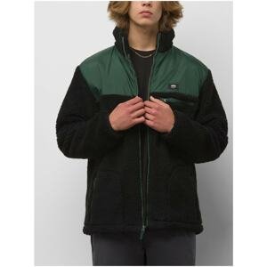 Green-black men's jacket made of artificial fur VANS Wagner - Men