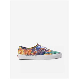 Yellow-Blue Men's Patterned Sneakers VANS Authentic - Men