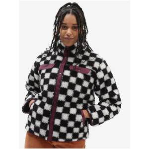 White-Black Women's Plaid Jacket VANS - Women