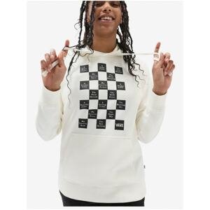 Black-cream Women's Hoodie VANS Checkerboard - Women