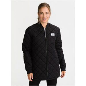 Black Women's Quilted Jacket VANS Boom - Women