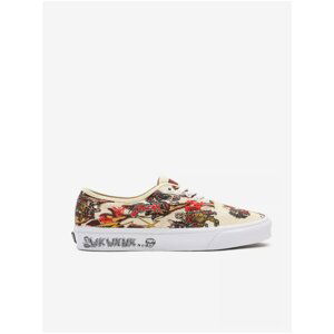 Beige Women Patterned Shoes VANS Authentic - Women