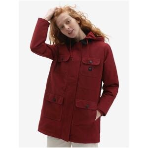 Burgundy Women's Jacket VANS Drill Long - Women
