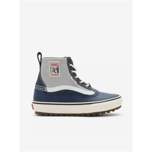 Grey-Blue Women's VanS Standard Mid Snow Ankle Boots - Women