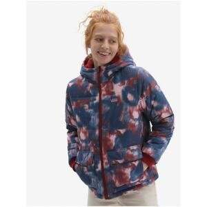 Red-blue Women's Double-Sided Quilted Jacket VANS Litty Reversi - Women