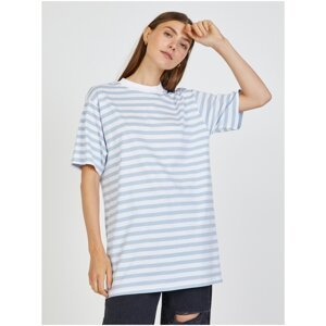 Blue-White Striped Oversize T-Shirt T-Shirt TALLY WEiJL - Women