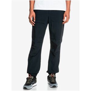 Black Men's Softshell Pants Quiksilver Sea Bed - Mens