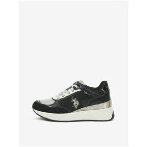 White-black women's sneakers U.S. Polo Assn. - Women's