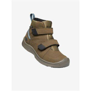 Brown Kids Leather Waterproof Keen Hikeport II Strap - Unisex