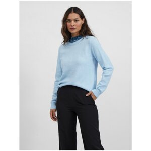 Light blue sweater VILA Ril - Women