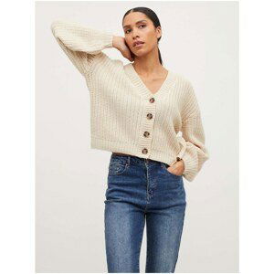 Beige Cardigan VILA Vinorila - Women