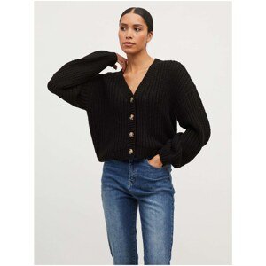 Black Cardigan VILA Vinorila - Women