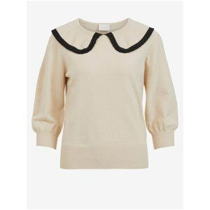 Beige sweater VILA Wando - Women