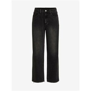 Black wide jeans VILA Eleonora - Women