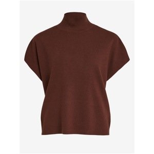 Brown sweater VILA Viveta - Women