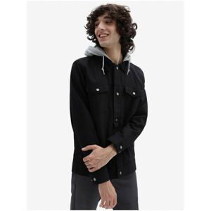 Black Men's Hooded Jacket VANS Edict - Men