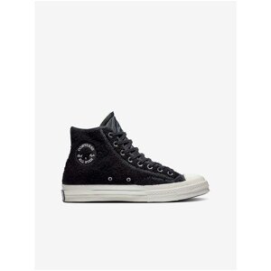 Black Unisex Synthetic Fur Sneakers Converse Chuck 70 - Unisex