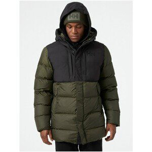 Black-green men's quilted jacket HELLY HANSEN Active - Men's