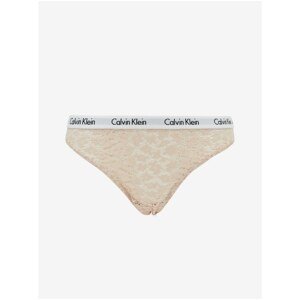 Calvin Klein Underwear Beige Lace Panties - Women