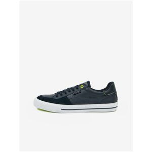 Black Men's Leather Sneakers Tommy Hilfiger - Mens