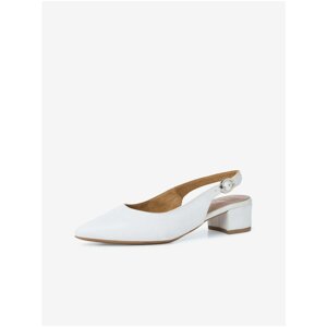 Tamaris Leather Low Heel Ballerinas - Women